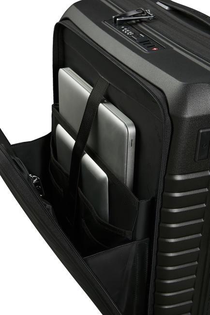 INTUO Expandable hand luggage trolley BLACK - Hand luggage