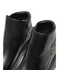 LOVE MOSCHINO SQUARE 40 Leather Beatles ankle boots Black - Women’s shoes - 4