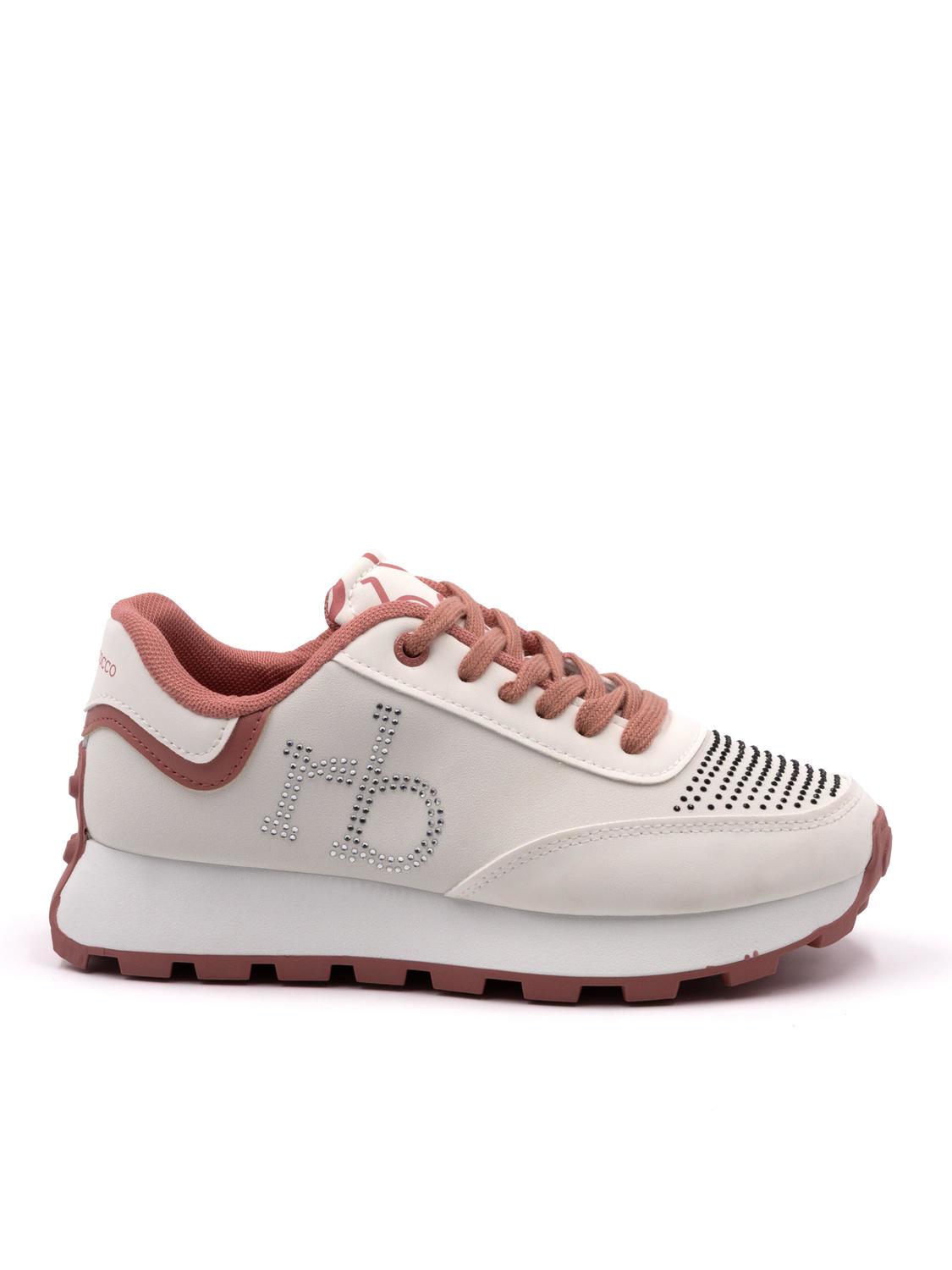 ROCCOBAROCCO RB Sneakers with rhinestones