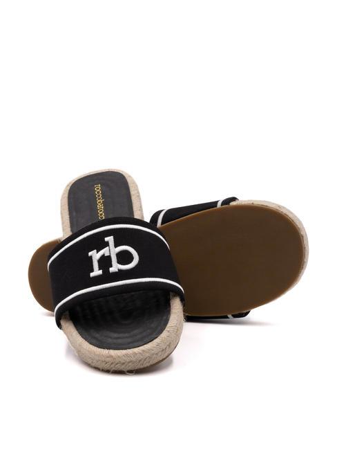 RB Canvas slipper black - Women’s shoes