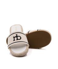 ROCCOBAROCCO RB Canvas slipper off white - Women&rsquo;s shoes - 5