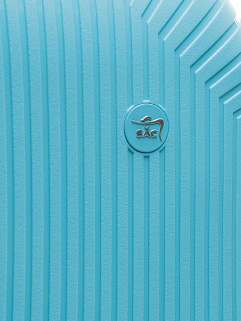 LIGHT POP 1 Hand luggage trolley water blue - Hand luggage