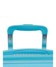LESAC LIGHT POP 1 Medium expandable trolley water blue - Rigid Trolley Cases - 7