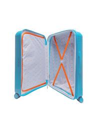 LESAC LIGHT POP 1 Large expandable trolley water blue - Rigid Trolley Cases - 2