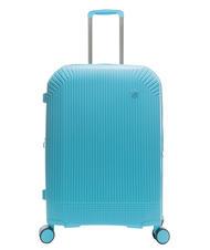 LESAC LIGHT POP 1 Trolley set: cabin+medium and large expandable water blue - Trolley Set - 4
