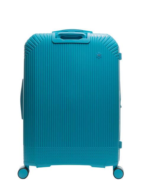 LIGHT POP 1 Medium expandable trolley fashion blue - Rigid Trolley Cases