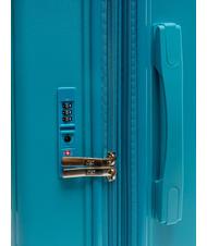 LESAC LIGHT POP 1 Medium expandable trolley fashion blue - Rigid Trolley Cases - 7