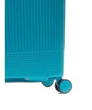 LESAC LIGHT POP 1 Medium expandable trolley fashion blue - Rigid Trolley Cases - 9