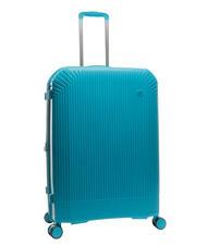 LESAC LIGHT POP 1 Large expandable trolley fashion blue - Rigid Trolley Cases - 3