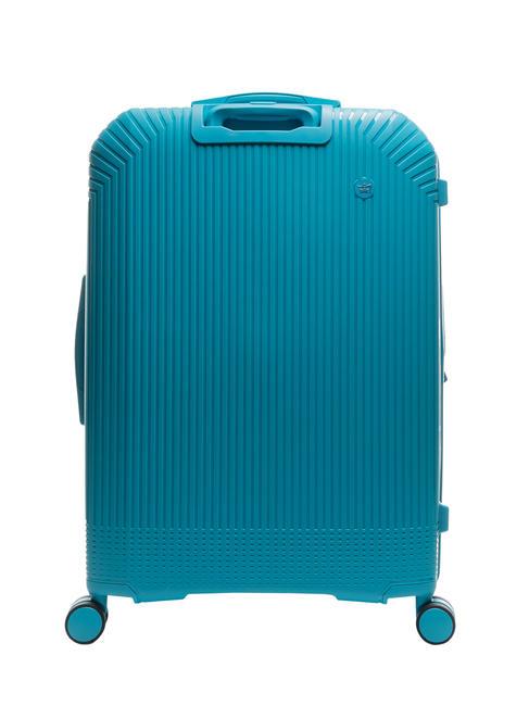 LIGHT POP 1 Large expandable trolley fashion blue - Rigid Trolley Cases