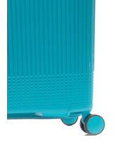 LESAC LIGHT POP 1 Large expandable trolley fashion blue - Rigid Trolley Cases - 9