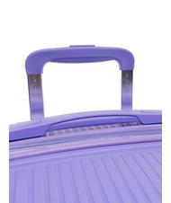 LESAC LIGHT POP 1 Medium expandable trolley light purple - Rigid Trolley Cases - 8