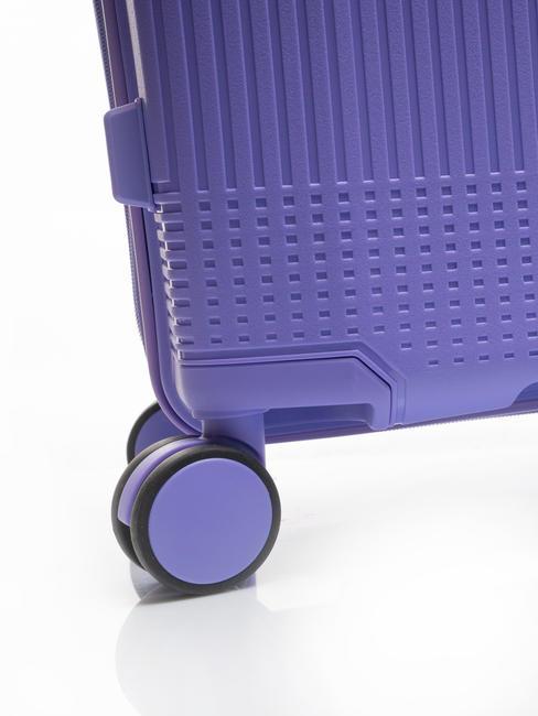 LIGHT POP 1 Medium expandable trolley light purple - Rigid Trolley Cases