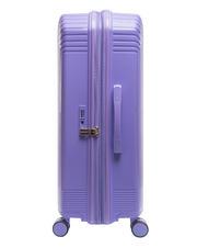 LESAC LIGHT POP 1 Large expandable trolley light purple - Rigid Trolley Cases - 4