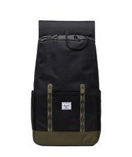 HERSCHEL RETREAT Backpack black/ivy green - Backpacks & School and Leisure - 4