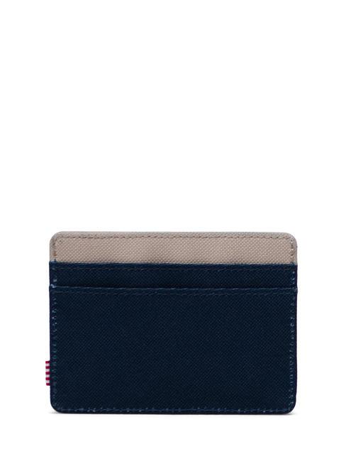 CHARLIE  Flat card holder black iris/twill - Women&rsquo;s Wallets