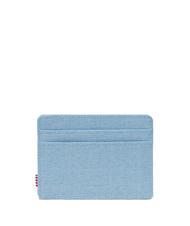 HERSCHEL CHARLIE  Flat card holder blue bell crosshatch - Women’s Wallets - 2