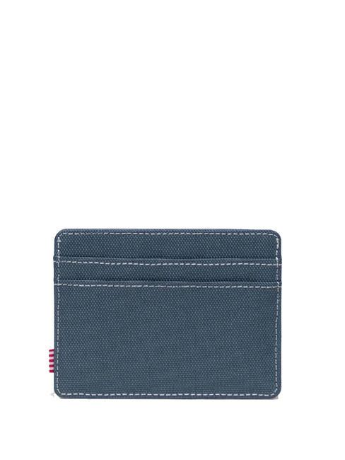CHARLIE  Flat card holder blue mirage/white stitch - Women’s Wallets