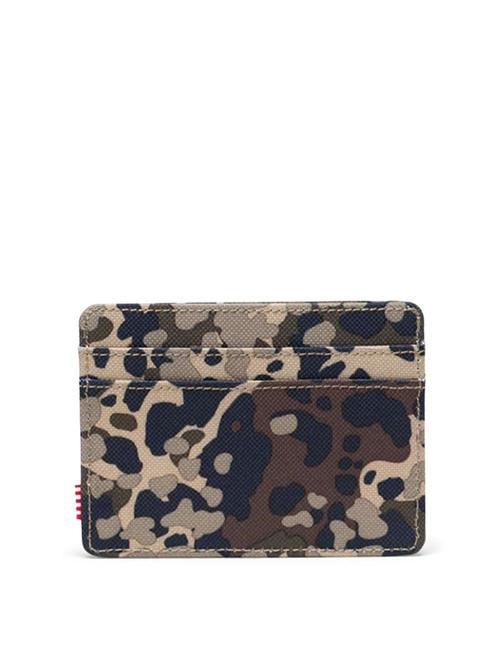 CHARLIE  Flat card holder terrain camo - Women’s Wallets