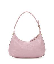 ROCCOBAROCCO DILETTA Croc print shoulder bag pink - Women’s Bags - 3