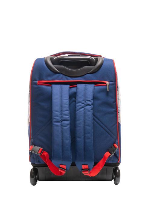 WEBBED WONDER Trolley backpack Bluedeep - Backpack trolleys