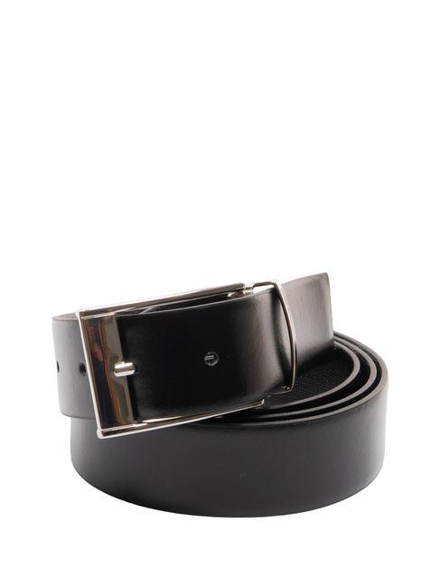 REVERSIBLE Reversible leather belt black/black - Belts