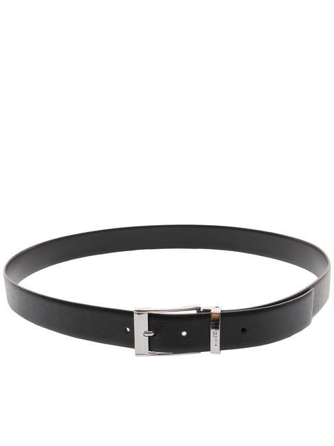REVERSIBLE Reversible leather belt black/black - Belts