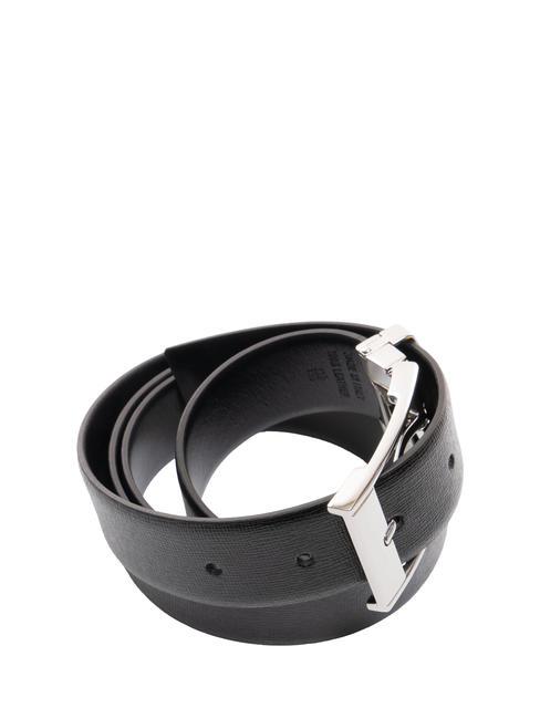 REVERSIBLE Reversible leather belt black/black - Belts