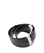 JOHN RICHMOND REVERSIBLE Reversible leather belt black/black - Belts - 4
