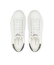 GUESS ELBINA  Sneakers white brown - Women&rsquo;s shoes - 4