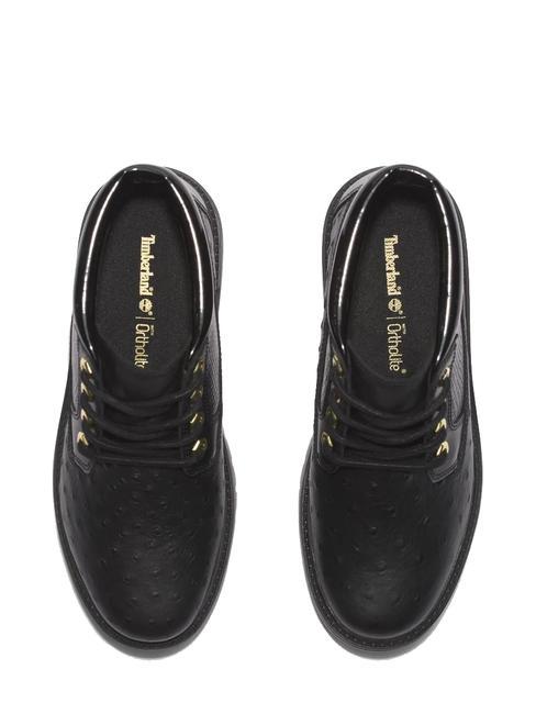 STONE STREET Leather ankle boots Jetblack - Women’s shoes