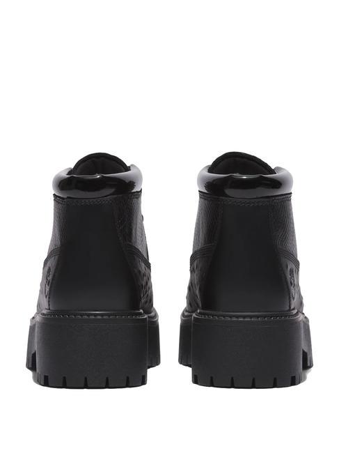 STONE STREET Leather ankle boots Jetblack - Women’s shoes