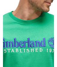 TIMBERLAND ESTABILISHED 1973 Cotton T-shirt celtic green wb - T-shirt - 3