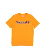 TIMBERLAND ESTABILISHED 1973 Cotton T-shirt dark cheddar wb - T-shirt - 4