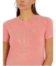 GUESS VINTAGE Cotton T-shirt peach coral - T-shirt - 3