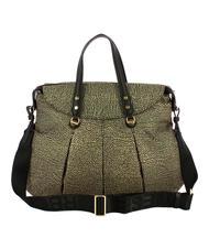 BORBONESE CROISSANT  Hand bag, with shoulder strap OP / NATURAL / BLACK - Women&rsquo;s Bags - 3