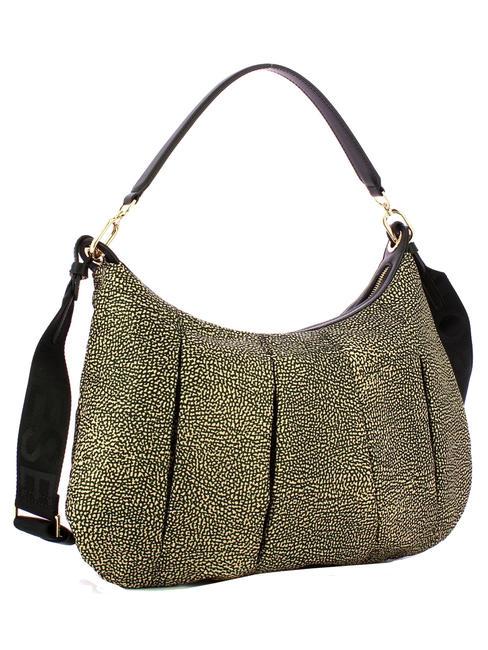 CROISSANT HOBO MEDIUM Shoulder bag, with shoulder strap OP / NATURAL / BLACK - Women&rsquo;s Bags