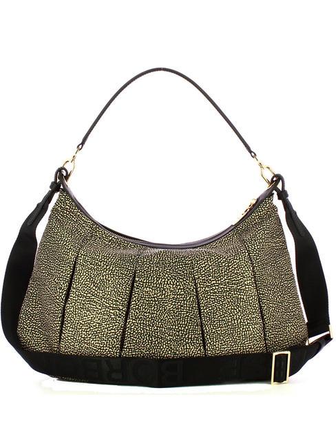 CROISSANT HOBO MEDIUM Shoulder bag, with shoulder strap OP / NATURAL / BLACK - Women&rsquo;s Bags