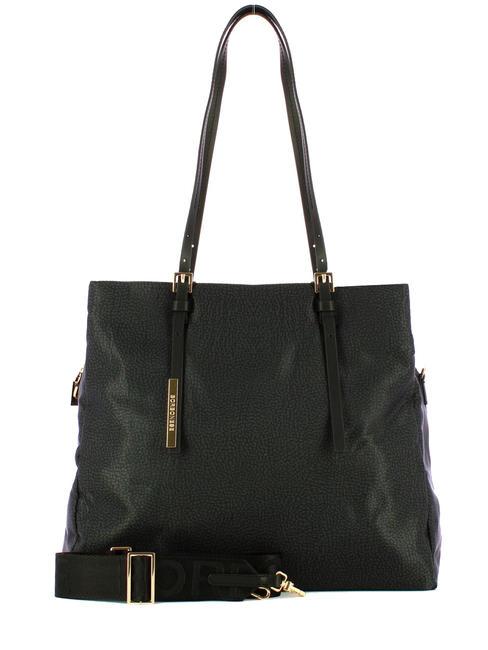 L'ECOLE NYLON  Shoulder bag, with shoulder strap dark black - Women’s Bags