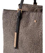 BORBONESE L'ECOLE NYLON  Shoulder bag, with shoulder strap OP / NATURAL / BLACK - Women&rsquo;s Bags - 4