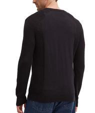 GUESS ELINOR  Cotton crew neck sweater - Men's Sweaters