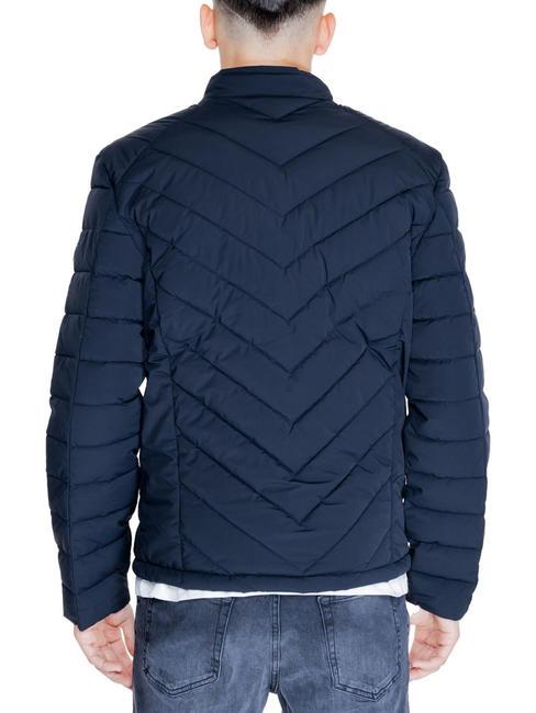 PADDED Stretch nylon jacket smartblue - Men's down jackets