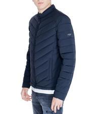 GUESS PADDED Stretch nylon jacket smartblue - Men's down jackets - 3