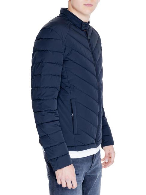PADDED Stretch nylon jacket smartblue - Men's down jackets