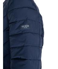 GUESS PADDED Stretch nylon jacket smartblue - Men's down jackets - 6