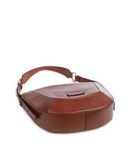 THE BRIDGE FEDORA Leather shoulder bag BROWN - Women’s Bags - 5