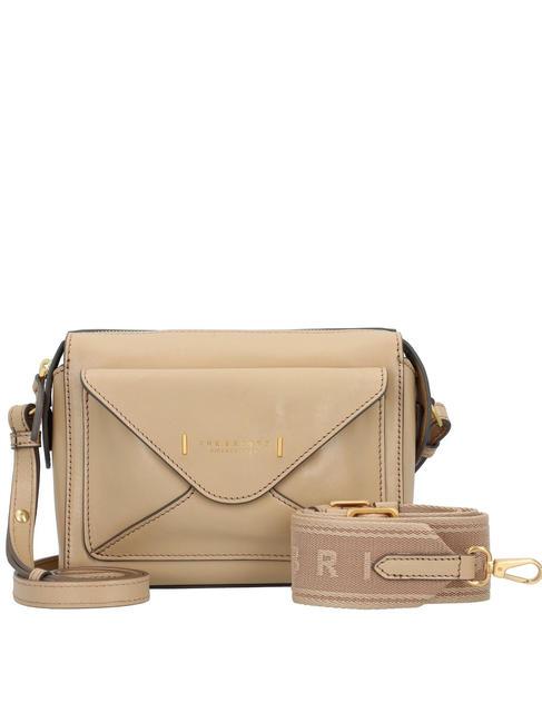 FRIDA Mini shoulder bag, in leather butter abb. gold - Women’s Bags