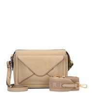 THE BRIDGE FRIDA Mini shoulder bag, in leather butter abb. gold - Women’s Bags - 3