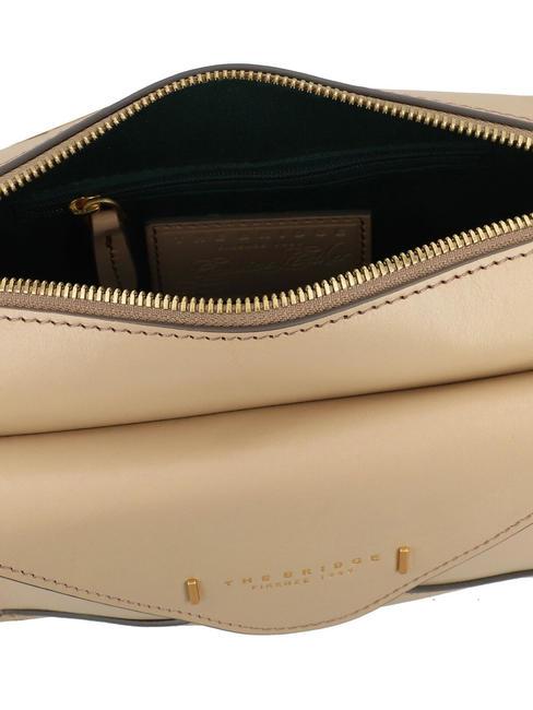 FRIDA Mini shoulder bag, in leather butter abb. gold - Women’s Bags