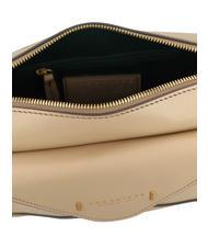 THE BRIDGE FRIDA Mini shoulder bag, in leather butter abb. gold - Women’s Bags - 4